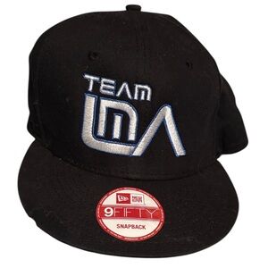 Team LA New Era Black and Blue Team Snapback